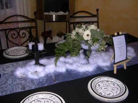 D�tail d�coration table