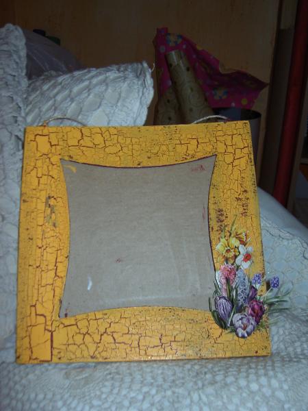 tableau craquel� avec 3D